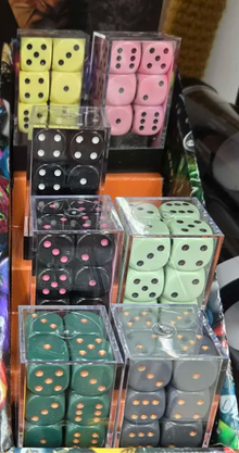 Chessex 16mm Dice Block (12 Dice)